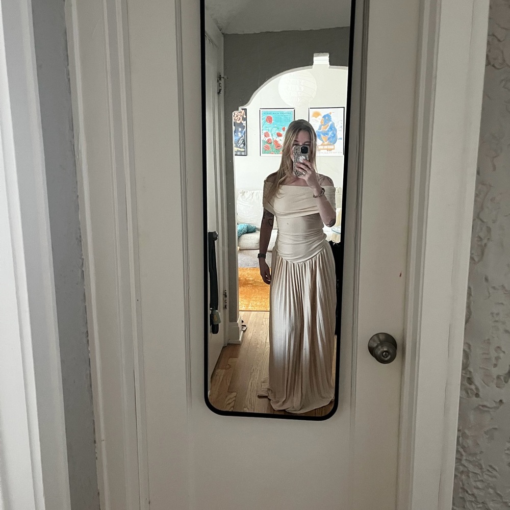 Lioness Cream Maxi Dress